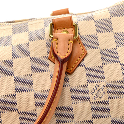 Louis Vuitton Damier Azur Speedy Bandouliere 30 11 of 15