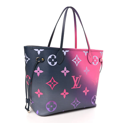 Louis Vuitton Monogram Giant Spring In The City Neverfull MM Midnight Fuchsia 4 of 10