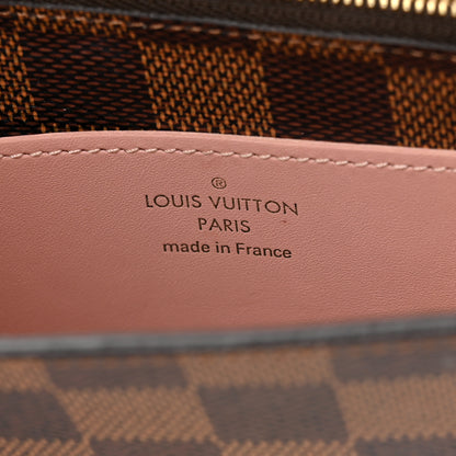 Louis Vuitton Damier Ebene Croisette Chain Wallet Rose Ballerine 6 of 10
