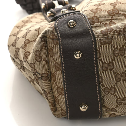 Gucci Monogram Small Pelham Shoulder Bag Dark Brown 8 of 9