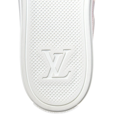 Louis Vuitton Damier Azur Stellar Sneakers 40 Rose Ballerine 6 of 8