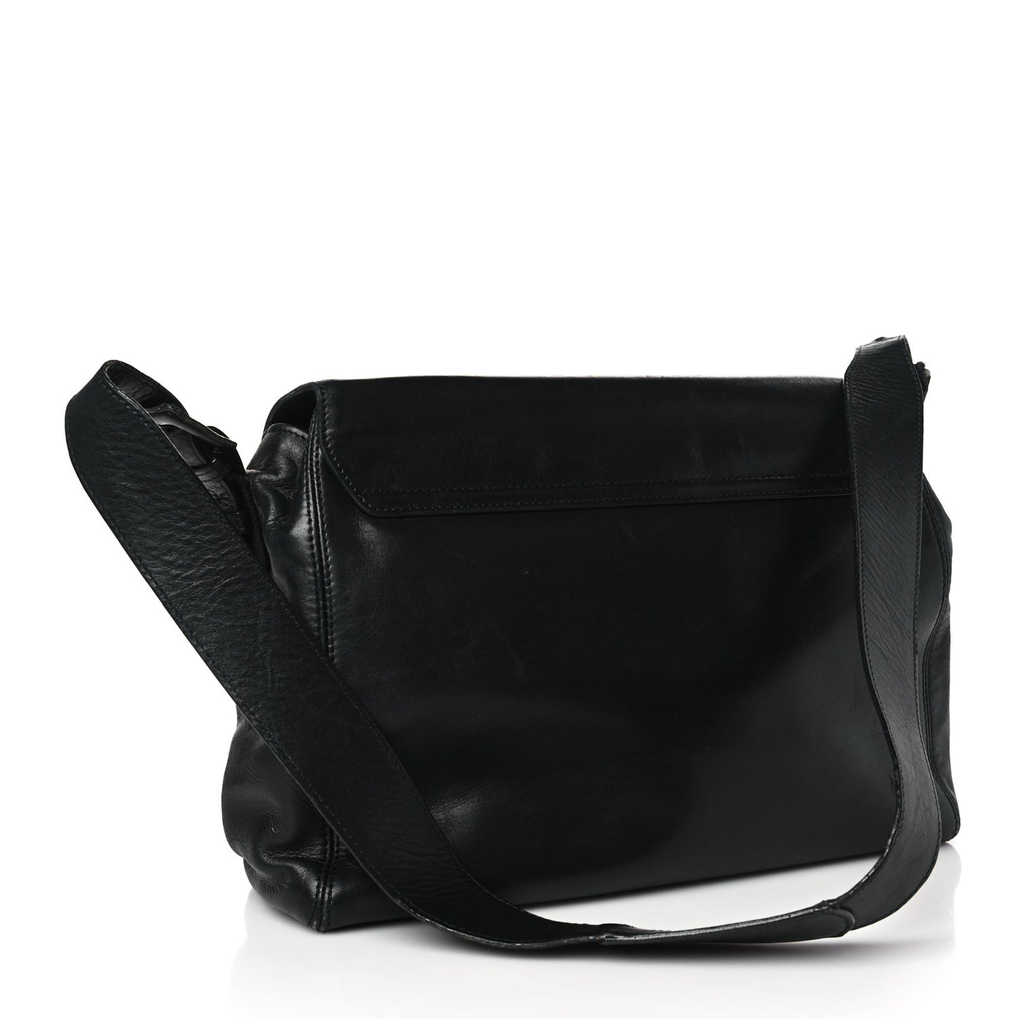 Lambskin Shoulder Bag Black