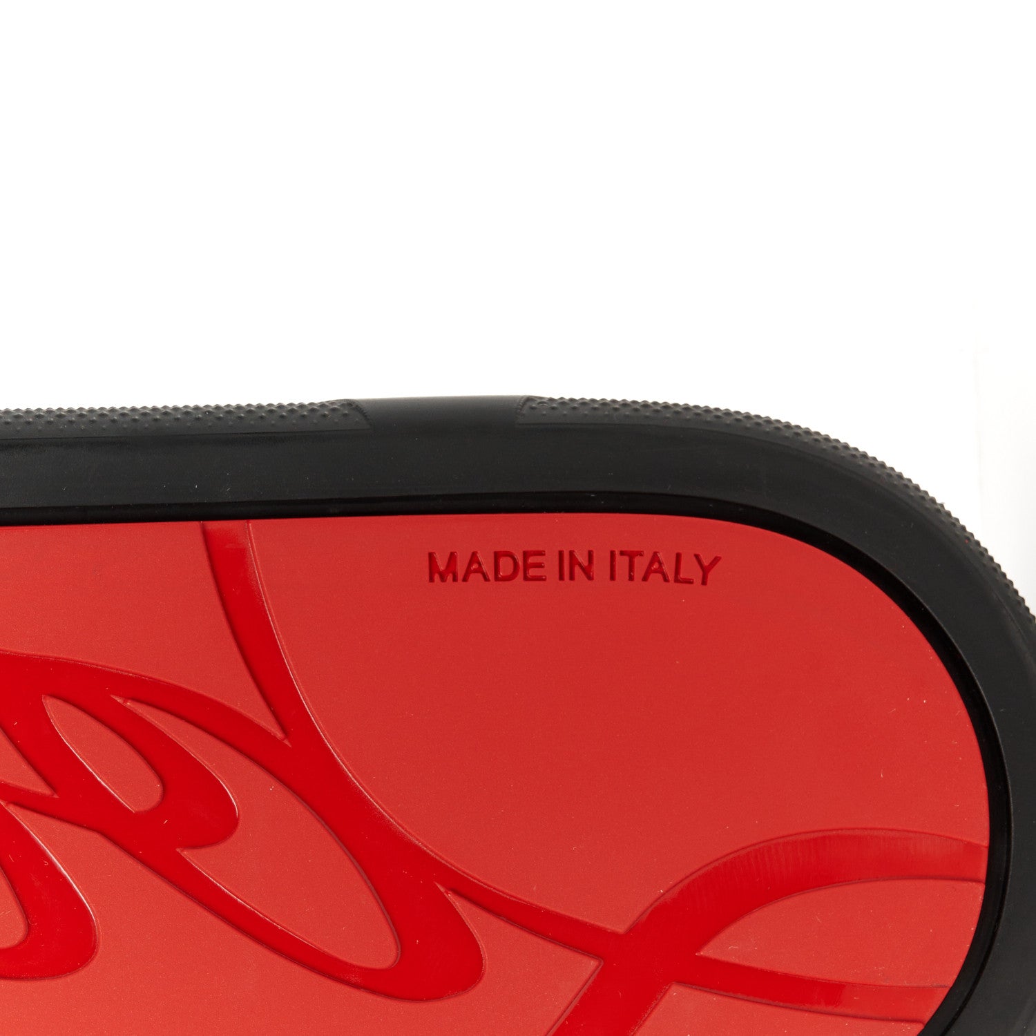 Christian Louboutin Suede Womens Navy Pool Donna Flat Slide Sandals 37 Black 9 of 10