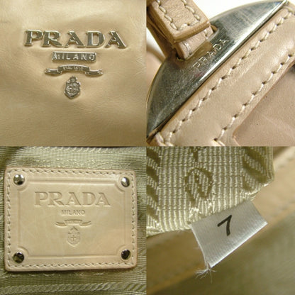 Prada Leather New Look Tote Beige 9 of 11