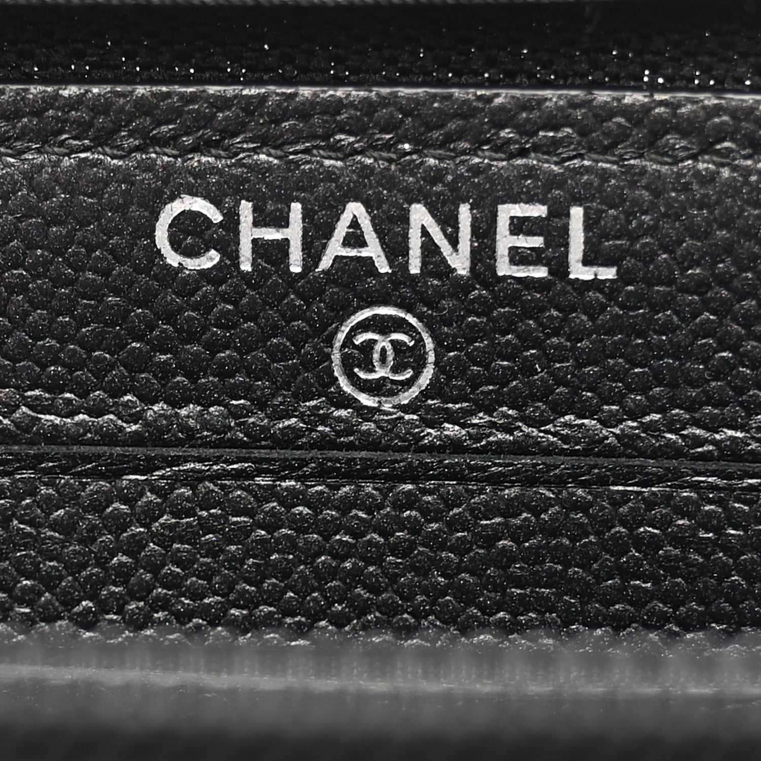 Chanel Caviar Quilted Small Boy Zip Around Wallet So Black 8 of 14
