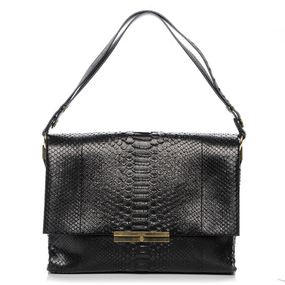 Celine Python Blade Flap Black 1 of 8
