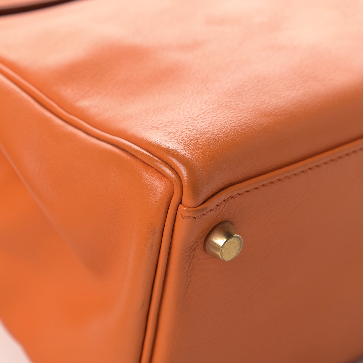 Hermes Gulliver Kelly Retourne 32 Orange 9 of 23