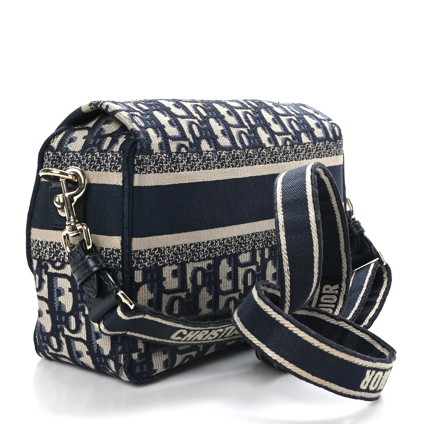 Oblique Small Diorcamp Messenger Blue