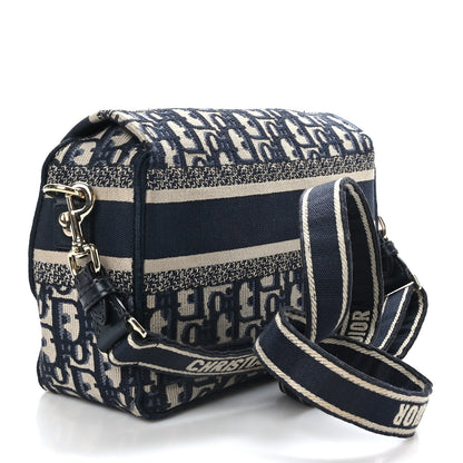 Christian Dior Oblique Small Diorcamp Messenger Blue 3 of 7
