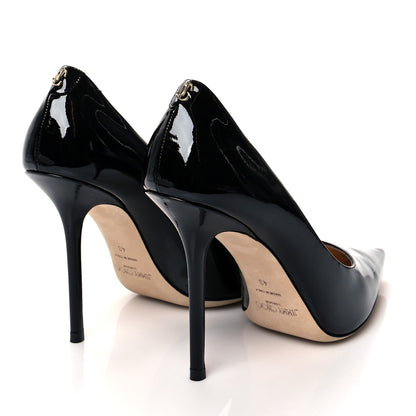 Jimmy Choo Patent Love 100 Pumps 40 Black 4 of 10