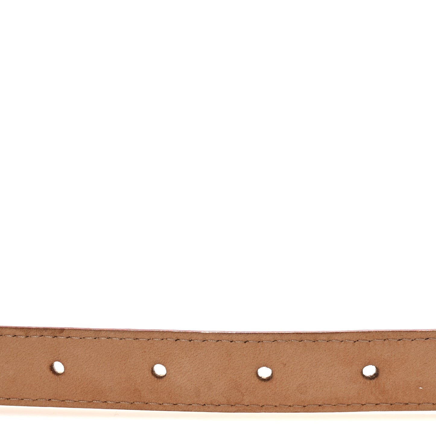 Monogram Multicolor Belt 80 32 White