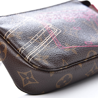 Louis Vuitton Monogram 2014 Christmas Animation Mini Pochette Accessories 7 of 9