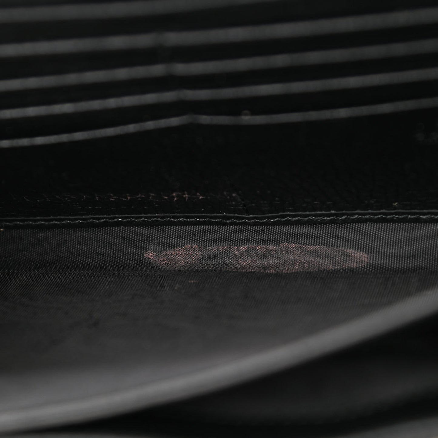 Calfskin Mini Dionysus Chain Wallet Black