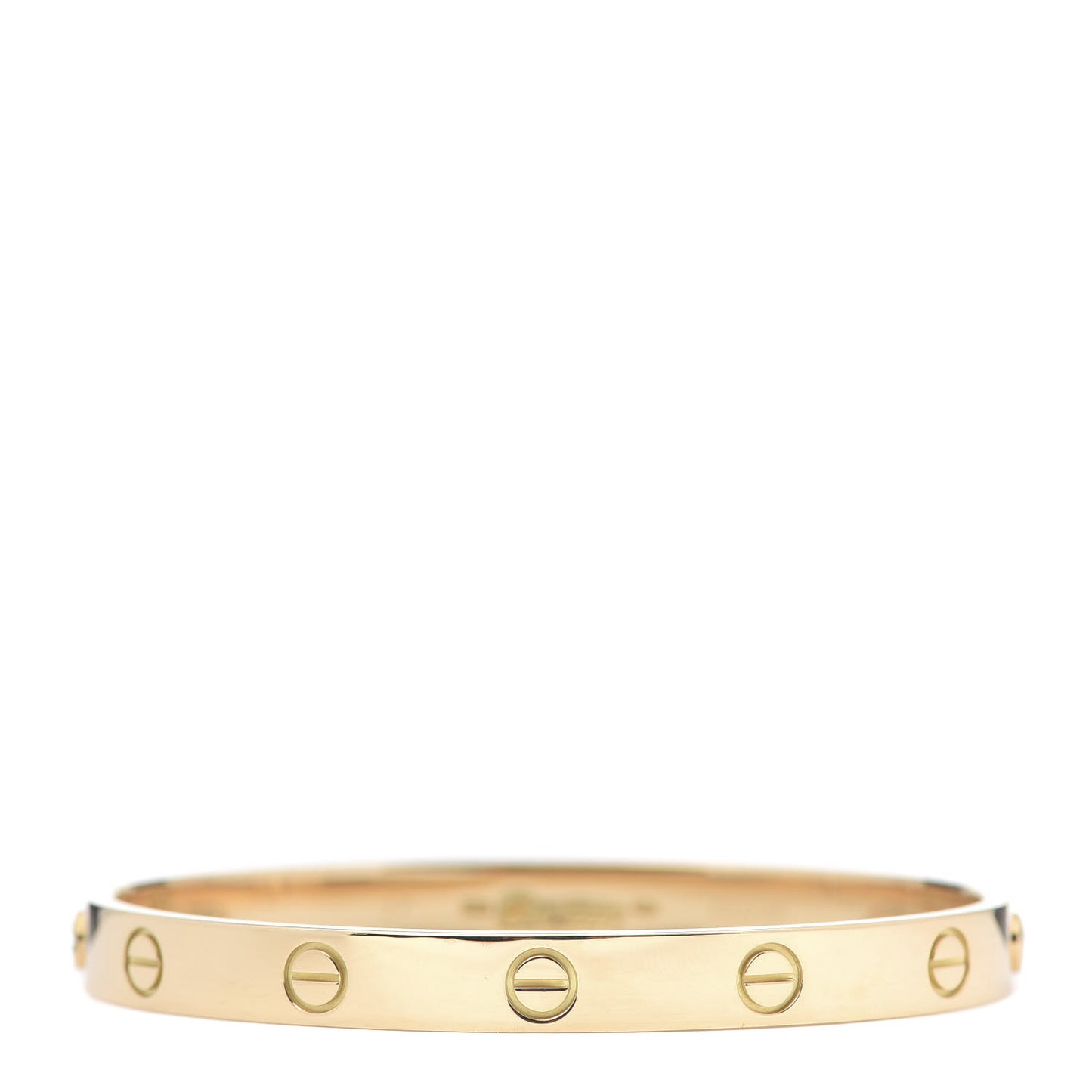 18K Yellow Gold LOVE Bracelet 17