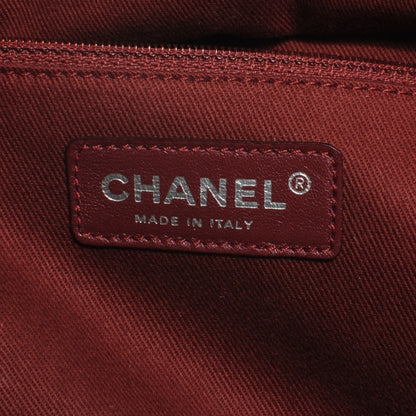 Chanel Leather Quilted Cotton Club Tote Black 6 of 7