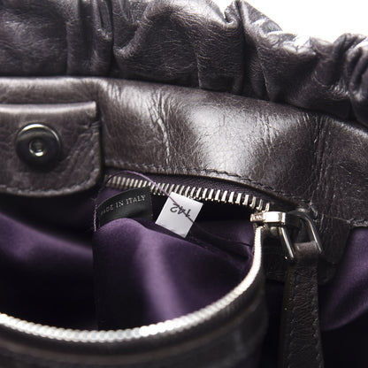 Miu Miu Vitello Shine Top Handle Satchel 7 of 12