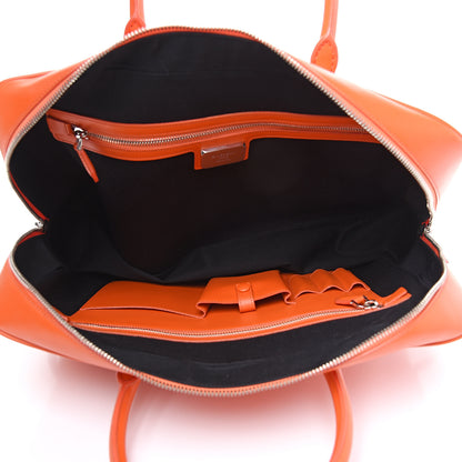 Givenchy Smooth Calfskin L.C. Briefcase Orange 4 of 13