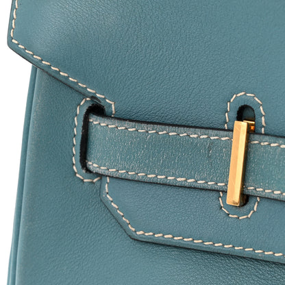 Hermes Gulliver Birkin 35 Blue Jean 13 of 17