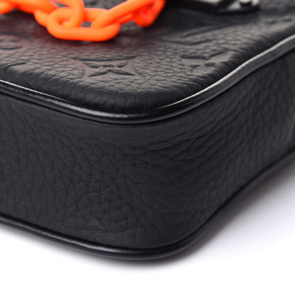Louis Vuitton Taurillon Monogram Uniformes Solar Ray Soft Pochette Volga Belt Bag Black 11 of 11