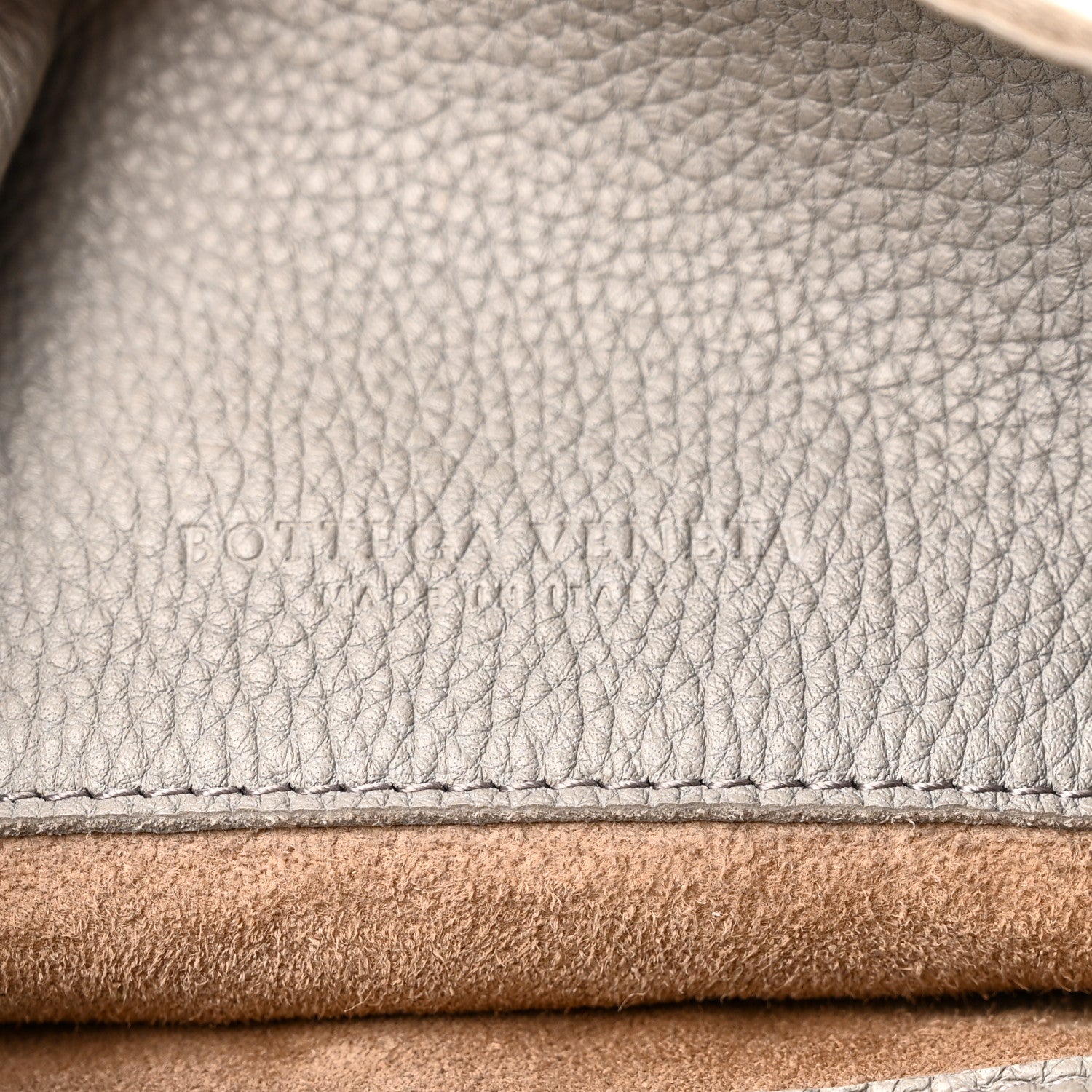 Bottega Veneta Cervo Lavato Deerskin Hobo Light Grey 6 of 13