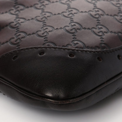 Gucci Guccissima Punch Hobo Dark Brown 8 of 9