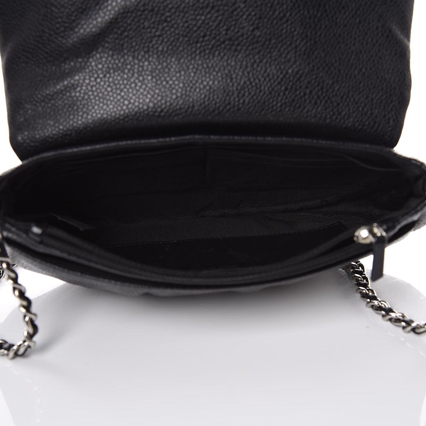 Caviar Half Moon Wallet On Chain WOC Black