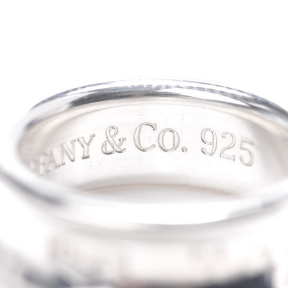 Tiffany Sterling Silver 1837 Band Ring 50 5.5 4 of 5