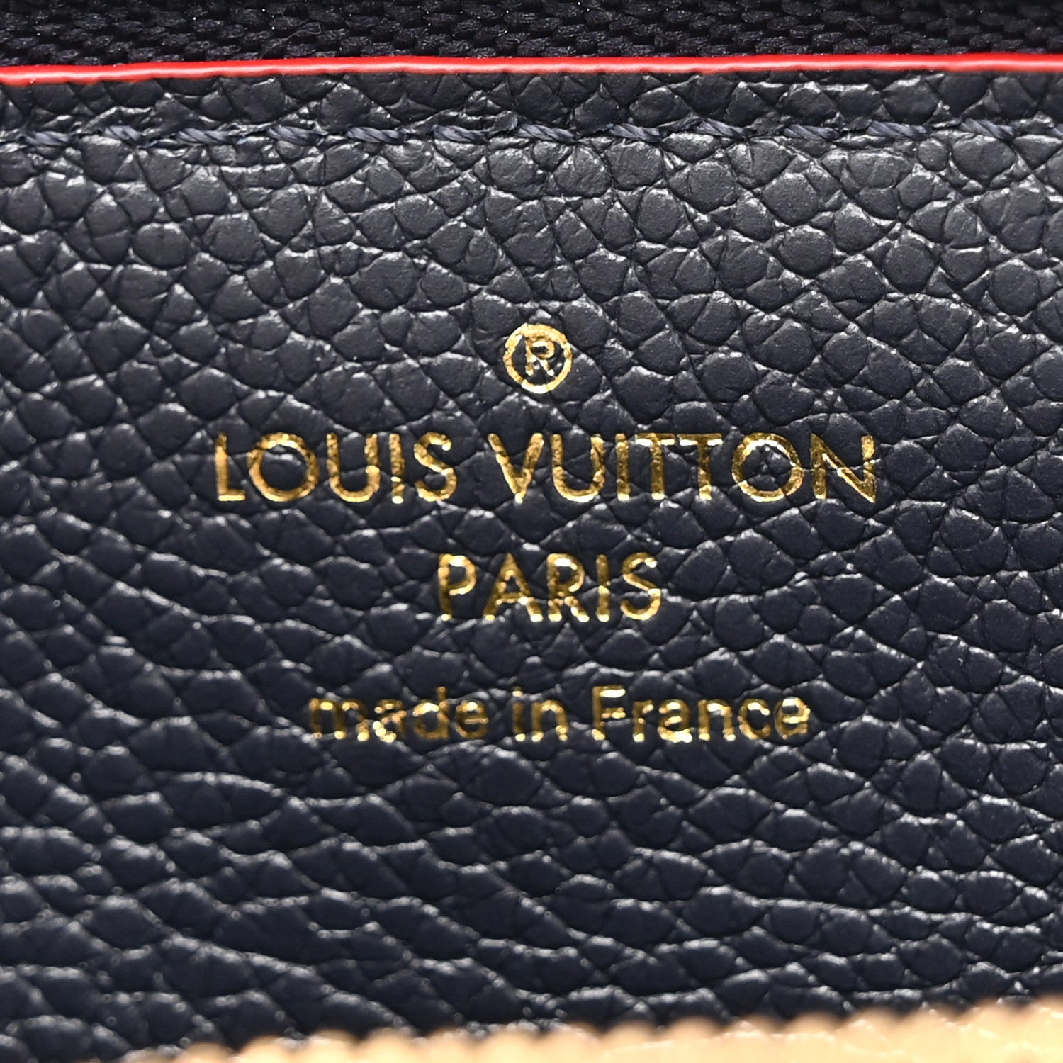 Louis Vuitton Empreinte Recto Verso Card Holder Marine Rouge 6 of 7