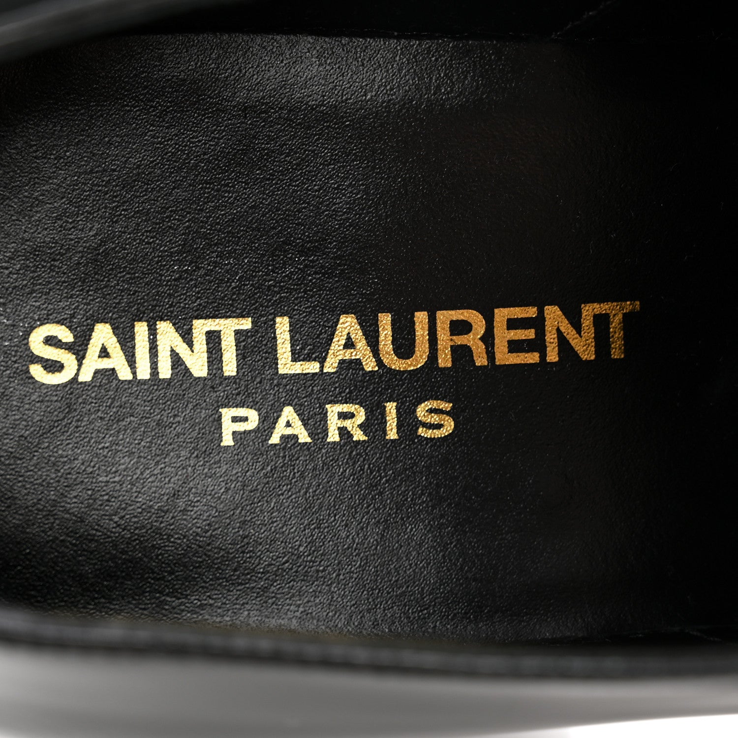 Saint Laurent Patent Calfskin Montaigne 25 Uniform 36 Black 7 of 9