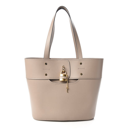 Chloe Smooth Grained Calfskin Small Aby Tote Motty Grey 3 of 11