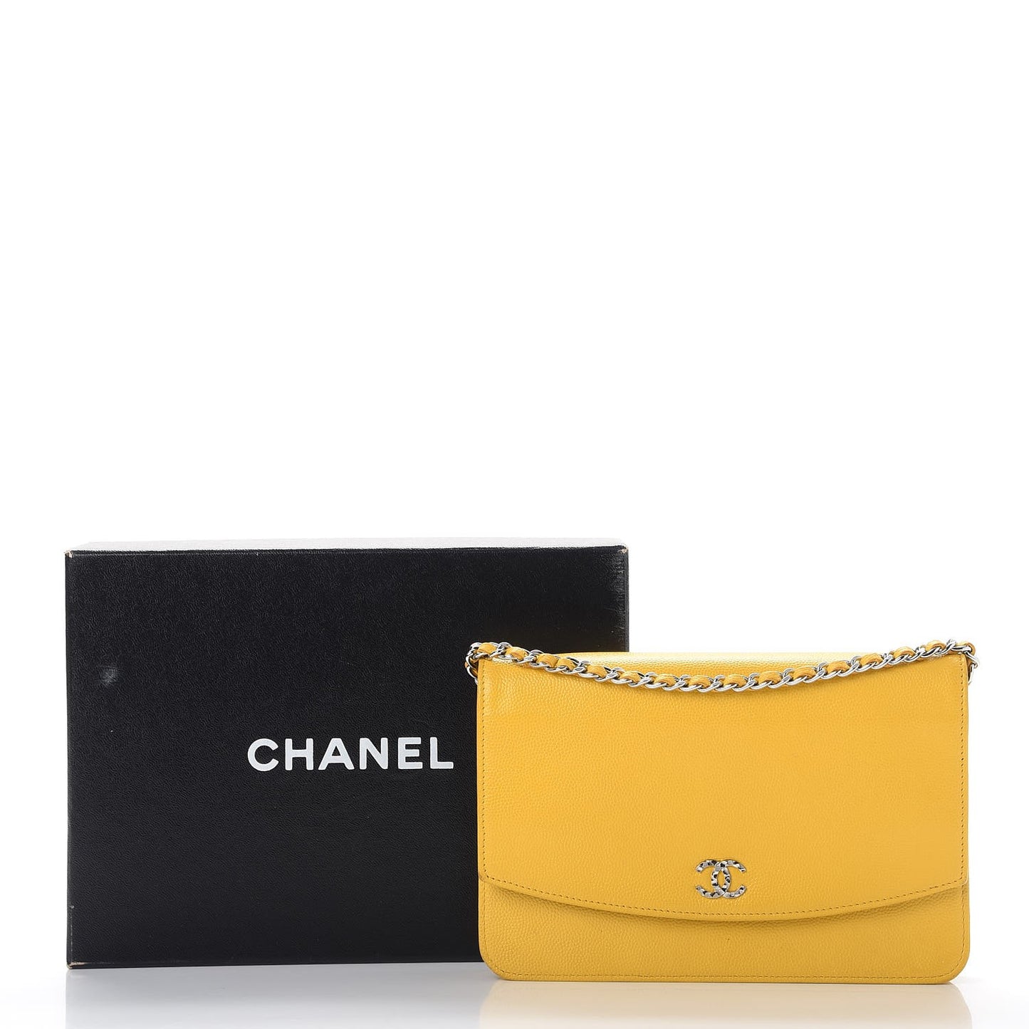 Caviar Sevruga Wallet on Chain WOC Yellow