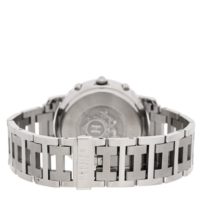 Hermes Stainless Steel 38mm Clipper Chronograph Quartz Watch 3 of 4