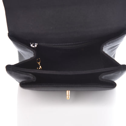 Chanel Grosgrain Mini Kelly Flap Bag Black 5 of 11