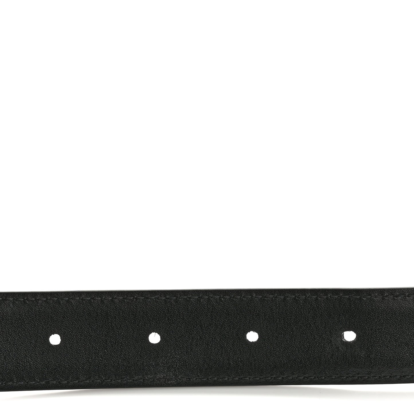 Box Calfskin 25mm Cintura Belt 80 32 Black