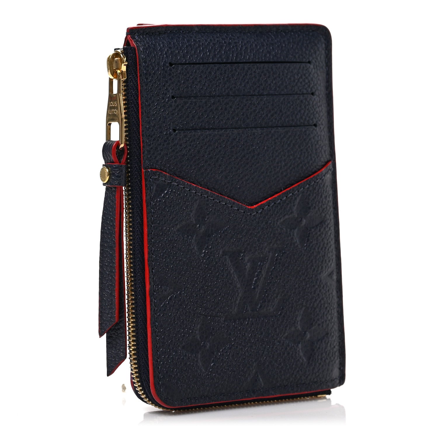 Louis Vuitton Empreinte Recto Verso Card Holder Marine Rouge 3 of 6