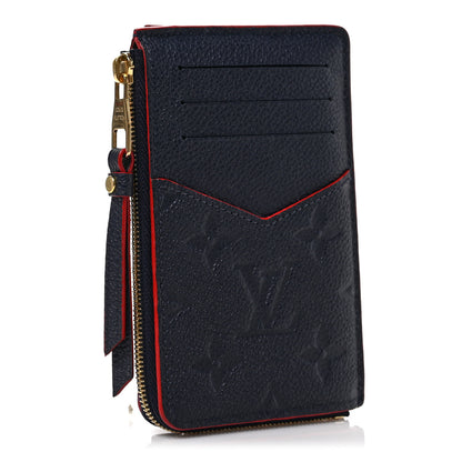 Louis Vuitton Empreinte Recto Verso Card Holder Marine Rouge 3 of 6