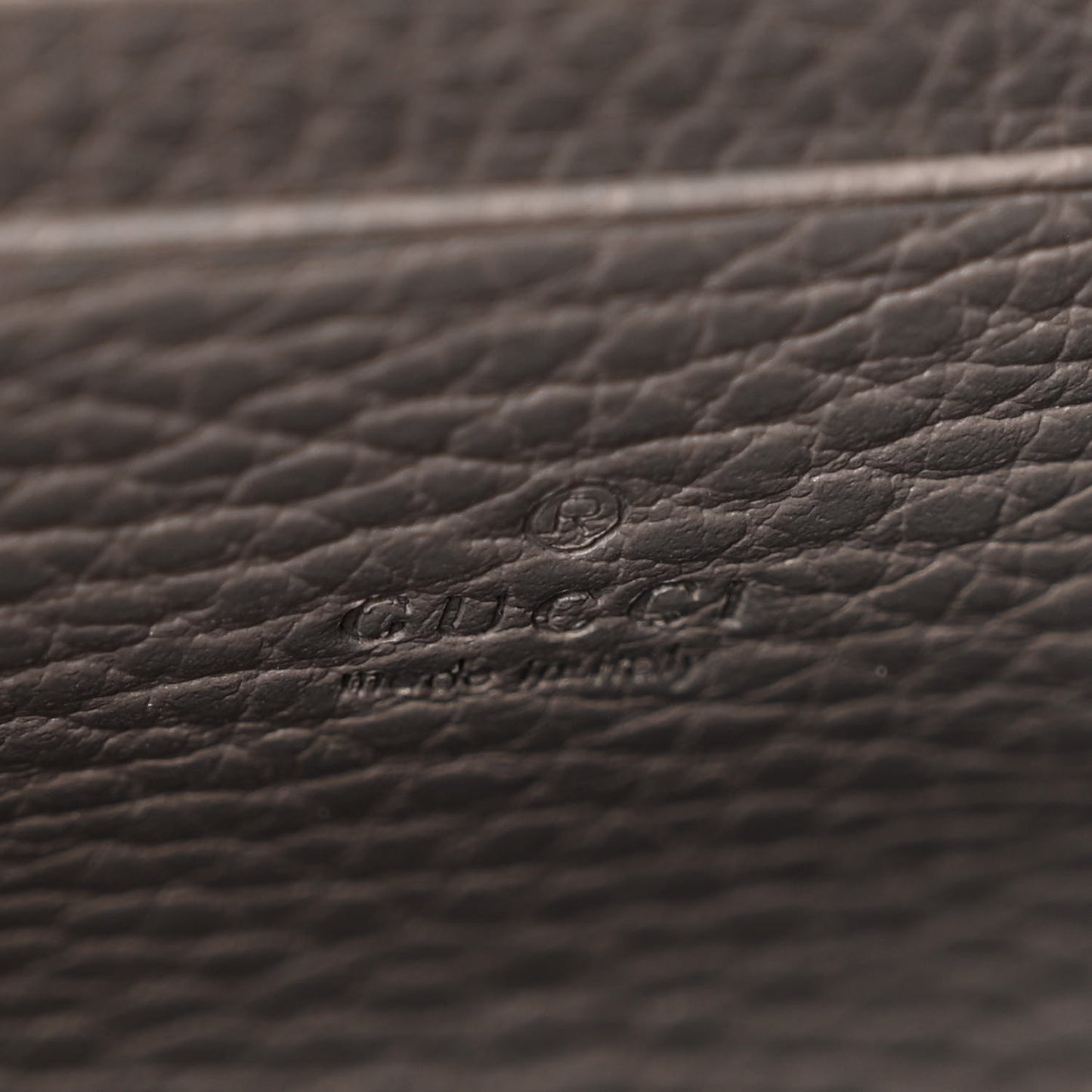 Dollar Calfskin Crystal Mini Dionysus Chain Wallet Dusty Grey Black Diamond