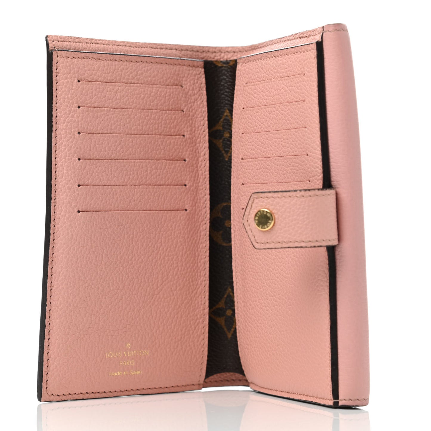 Monogram Pallas Compact Wallet Rose Poudre