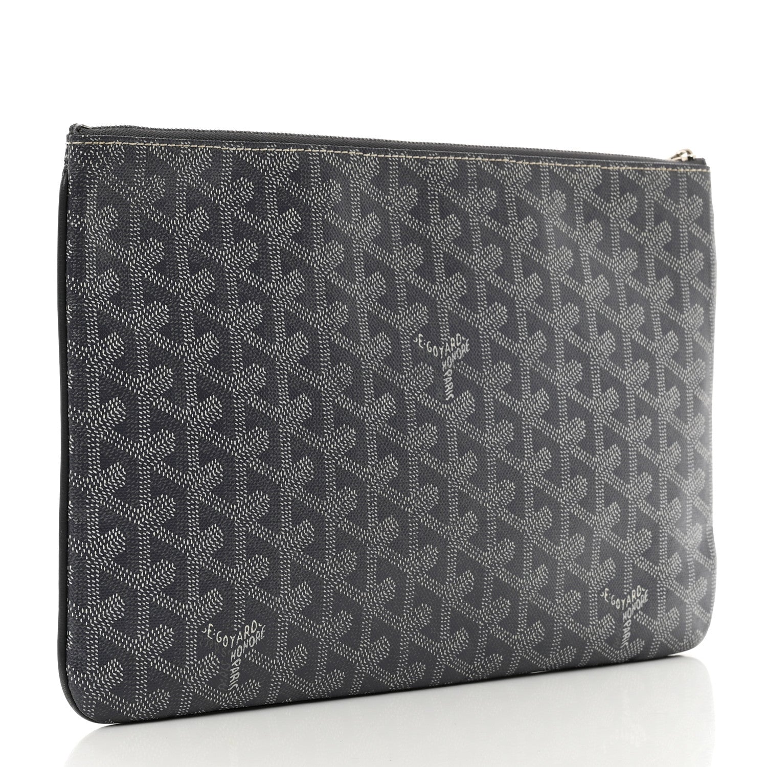 Goyard Goyardine Senat Pochette MM Grey 3 of 6