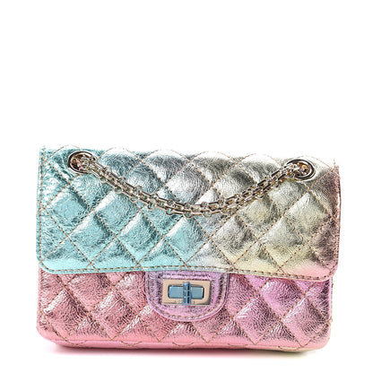 Chanel Metallic Goatskin Quilted Mini 2.55 Reissue Flap Multicolor 1 of 8