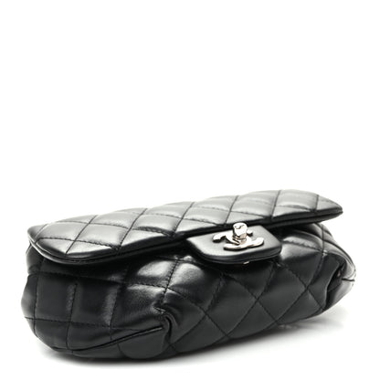 Chanel Calfskin Quilted CC Uniform Flap Belt Bag Black 4 of 10