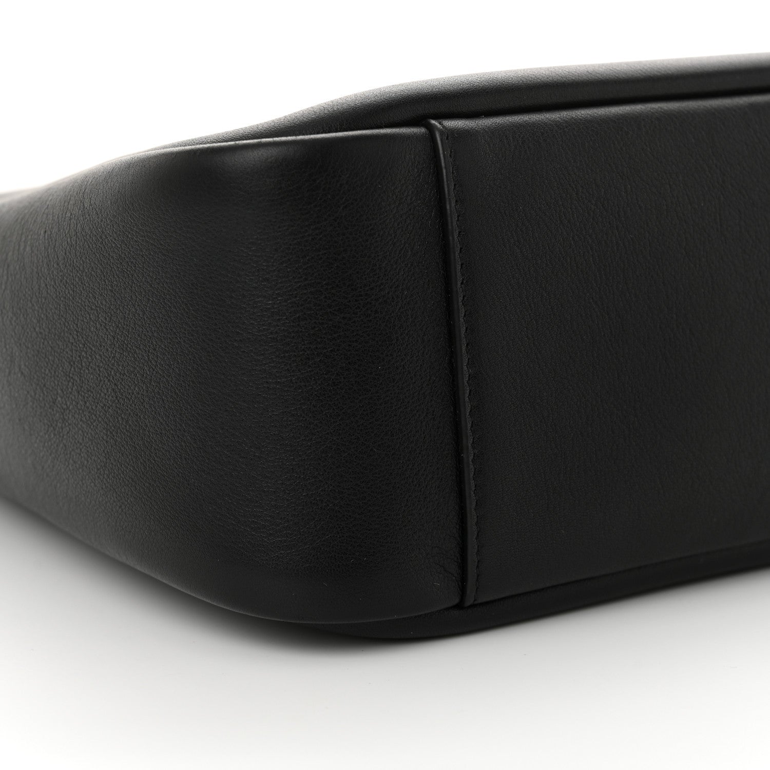 Saint Laurent Smooth Calfskin Small Le 5 A 7 Soft Hobo Black 9 of 11