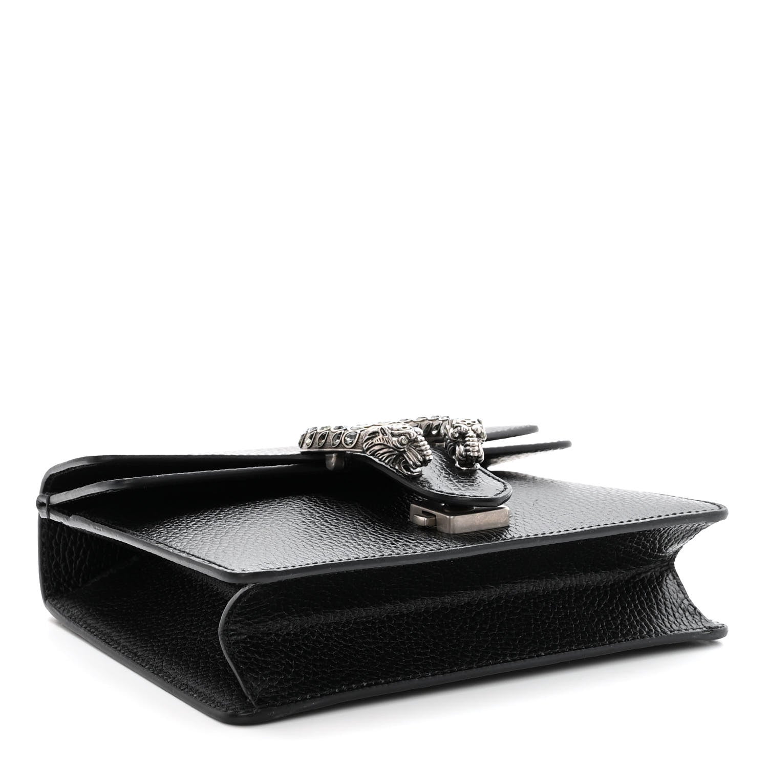 Gucci Calfskin Mini Dionysus Shoulder Bag Black 4 of 9