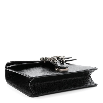 Gucci Calfskin Mini Dionysus Shoulder Bag Black 4 of 9