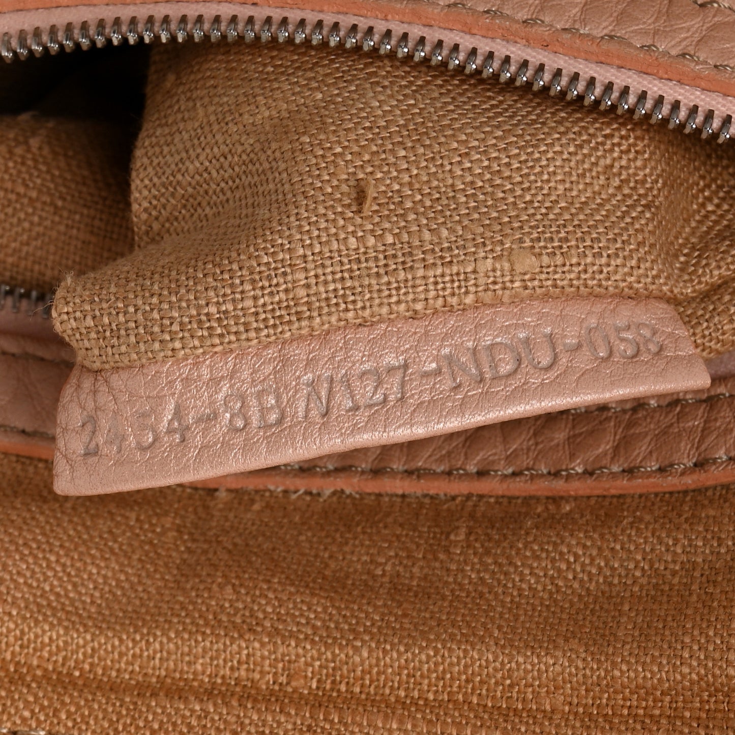 Cuoio Romano Selleria Adele 1328 Bag Bois de Rose