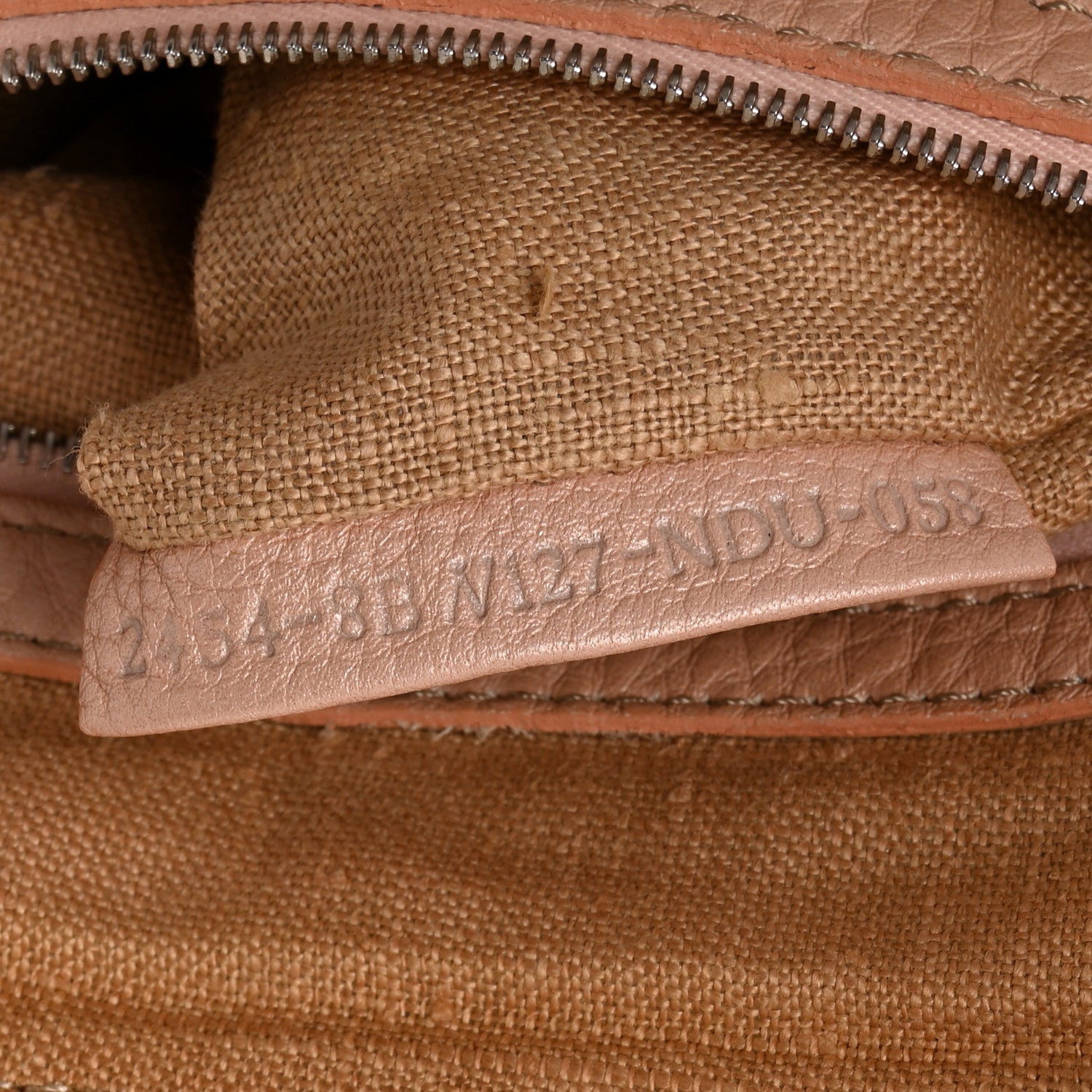 Fendi Cuoio Romano Selleria Adele 1328 Bag Bois de Rose 7 of 10