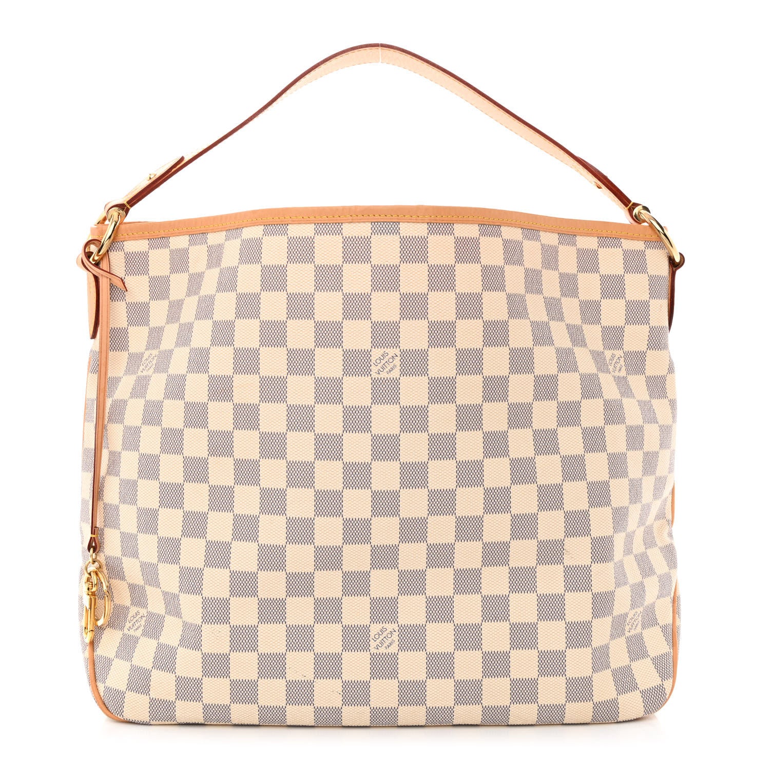 Louis Vuitton Damier Azur Delightful MM Pink 1 of 13