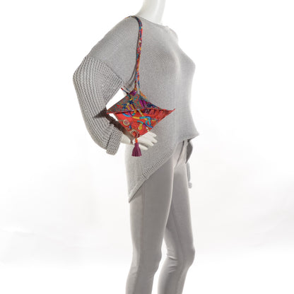 Hermes Silk Petit H Net Bag 2 of 8