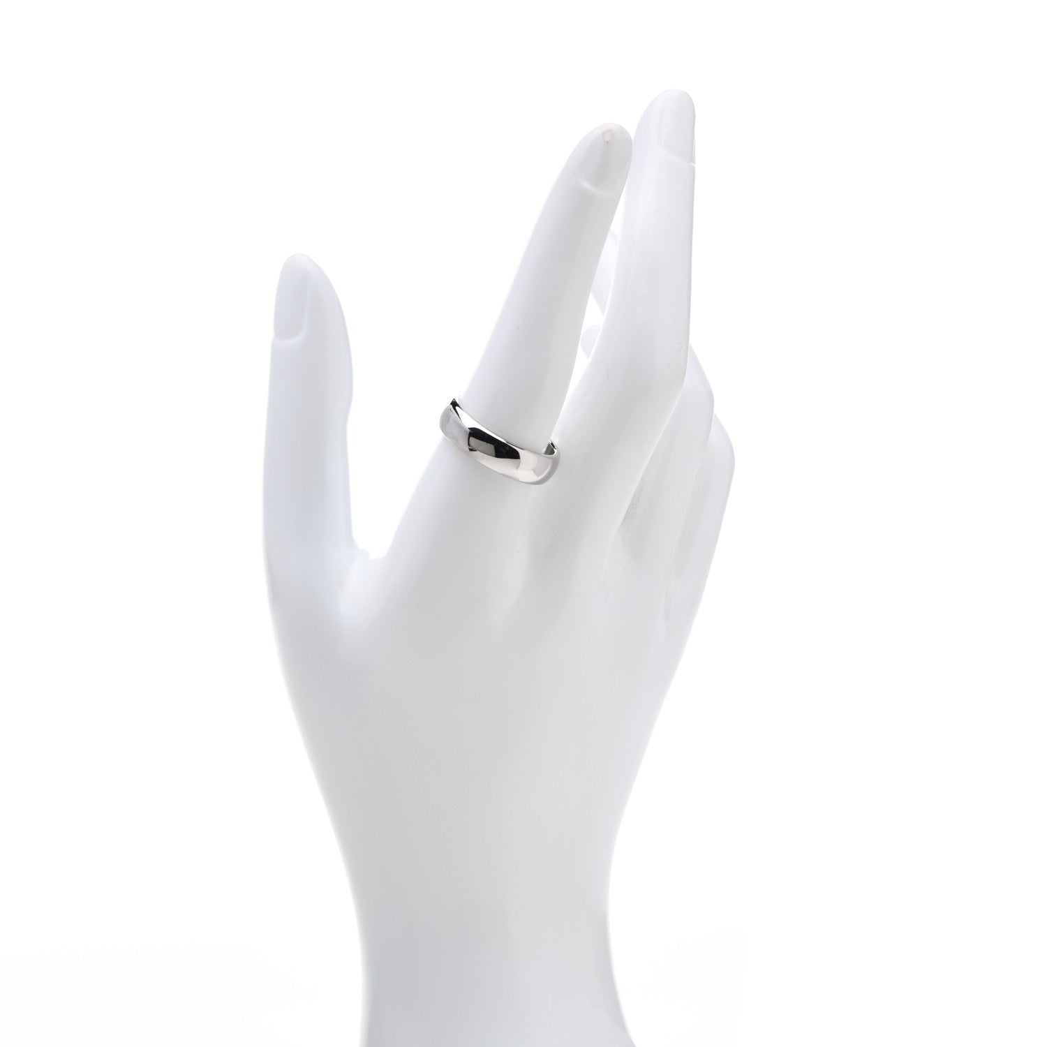 Tiffany Platinum 6mm Classic Wedding Band Ring 60 9.25 2 of 6