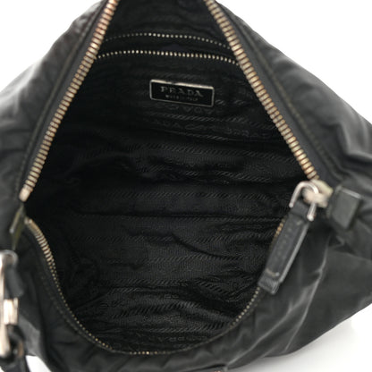 Prada Tessuto Nylon Saffiano Sacca Shoulder Bag Black 5 of 19